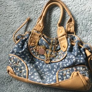 Baby Phat Small Blue Tote